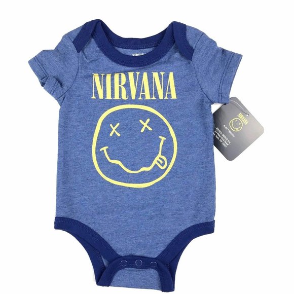 NIRVANA Other - NWT Nirvana Logo Graphic One Piece Bodysuit